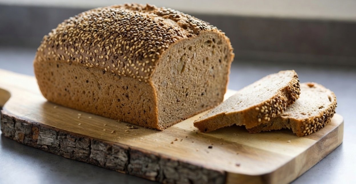 Pain sans gluten aux graines