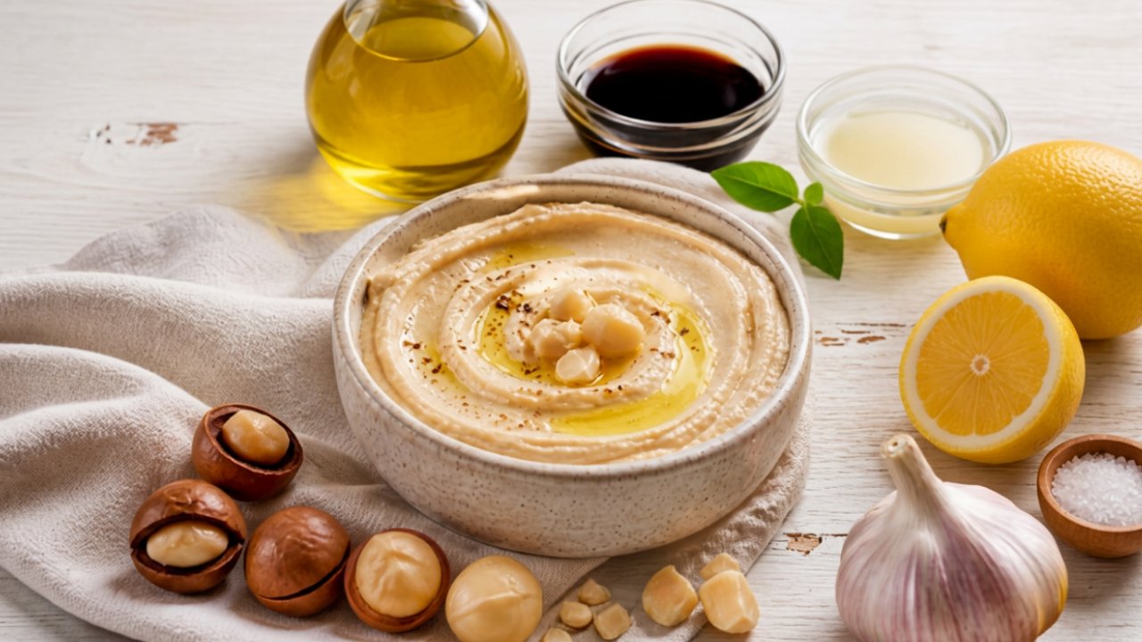 Tartinade de noix de macadamia
